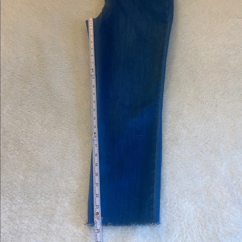 Frank & Eileen “Wicklow”‎ Italian Denim Crop Pants Blue Size 4 NWOT - Picture 8 of 13